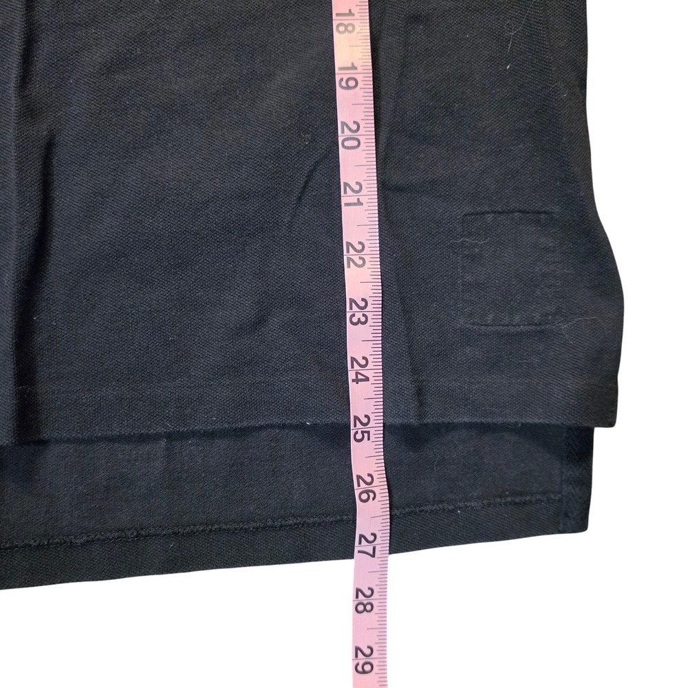 VTG Polo Ralph Lauren Mens Blackwatch Big Pony Crest Polo Shirt Black Med #3 - Picture 5 of 9